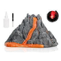 시뮬레이션 된 화산 폭발 DIY 키트 어린이 관찰 학습 과학 장난감, 초콜릿
