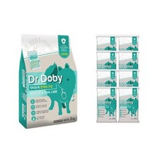 닥터도비 전연령 면역과 구강 건식사료, 돼지 + 닭, 4개, 2kg