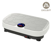 LMLPP 덜덜이 진동운동기구 마사지 쉐이크보드 바디슬리머 피트니스 다이어트, 흰색