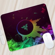 맞춤형 레이저 컴퓨터 데스크 매트 게이머 캐비닛 매직 마우스 게임 패드 Pc 액세서리 마우스 패드 키보드, 10 HC003700_01 200x250x2mm