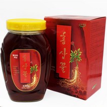 작은행복 홍삼꿀청 2400g (홍삼청 홍삼엑기스 벌꿀, 디웰푸드홍삼꿀청2400g