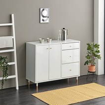 감성주방 에어프라이기 렌지대 키큰그릇장 틈새수납장, 본상품선택, 화이트
