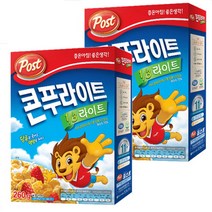 [동서식품] 동서 포스트 콘푸라이트1/3슈거라이트 260g X 2개, 상세 설명 참조