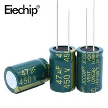 고주파 전해 콘덴서 20% 6.3V 10V 16V 25V 50V 100V 400V 450V 1500 미크로포맷 3300 4700 22 8.2 470 2200 680