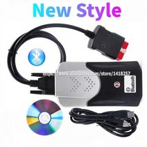 차량진단 최신 VCI 202111Keygen VD DS150E CDP 블루투스 Tnesf Delphis Orpdc TCS 자동차 트럭 진단 도구 Led Obd 스캐너, NEW shell with BT+NO NEED DVD
