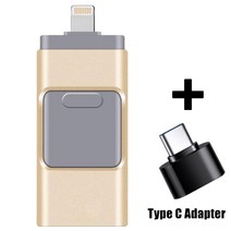 usb128기가 이동식 디스크 2테라 c타입 usb 4 in 1 otg 플래시 드라이브 for iphone 32gb 64gb gb 256gb 512gb 3.0, htc와 금