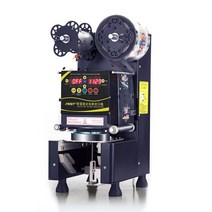 업소용진공포장기 가정용 산업용 진공포장기 전기 컵 실러 씰링 상업 테이블 자동 거품 우유 차 포장 PP/PE, 02 Black_03 AU 플러그_01 220V