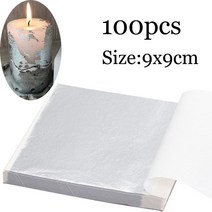 인테리어 양초 캔들 몰드실린더 실리콘 금형 DIY 에폭시 수지 양초 아로마 테라피 왁스 점토 석고 공예 주, 28 100pcs Silver