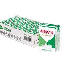 서울우유 멸균 흰우유, 200ml, 16개