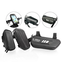 호비 자전거 가방 프레임 핸들 핸들바 프레임백, 1개, [E002]프레임 가방