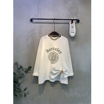 씨샵인더룸 / 버클리 프린팅 트임 긴팔 티셔츠 3color