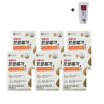 종근당건강 혈행건강 프로메가 알티지 오메가3 듀얼 비타민D + 마데카크림 샘플 증정, 6