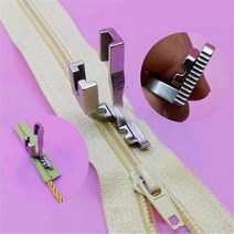 재봉틀 추천 산업 워킹 풋 재봉틀 노루발 코드 발/지퍼 발/두 기능/매우 비용 효율적, 한개옵션0