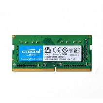 케이블 Crucial 노트북 메모리 DDR4 PC4-19200 SODIMM 2133 2400 2666 3200mHz RAM 4G 8GB 16GB, 17 DDR3L 8GB 1600x 1Pcs