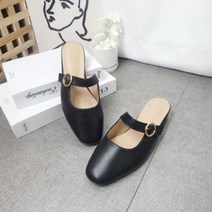 구두모모 몽글 데일리 여성 메리제인 뮬 블로퍼 (3cm)