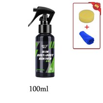 녹 제거제 자동차 다리미 및 먼지 페인트 휠 파우더 클리너 광택제 스프레이, 3.1ML