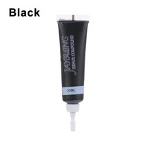 가죽소파 가죽 시트 셀프복원고급 가죽 리페어 젤 20ML 리퍼비싱 클리너 크림 카시트 보완 컬러 페이, 02 Black