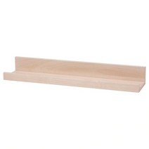 이케아 모슬란다 액자선반 자작나무효과 55x12x8cm 섬유판페이퍼포일, 없음