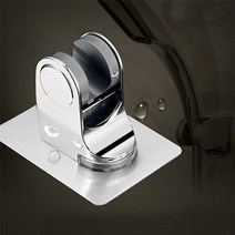 게스트하우스 호숫가캠핑장 샤워기행거 바닷가호텔 샤워기거치대 샤워기고정대 샤워홀더 샤워기헤드걸이, 접착식 샤워기행거