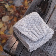 슬로우모먼츠 앙버터 목도리 - 대바늘 뜨개질 diy 패키지, 차콜