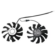 HA8010H12F-Z 75MM 2Pin Gtx1050ti GPU 쿨러 듀얼 팬 MSI Geforce GTX, 02 금