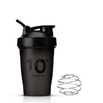 캐리보틀 10도씨 블렌딩 쉐이커보틀 블랙 미니400ml 블랜더볼 쉐이크 선식 가루 믹스 물병