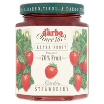 Darbo Strawberry Jam 70퍼센트 Fruit 다보 스트로베리 잼 200g, 1개