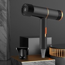 휴대용드라이기 전문가용 적외선 음이온 블로우 헤어 드라이어 뜨거운 차가운 바람 살롱 스타일러 도구 전, 03 Black_01 EU