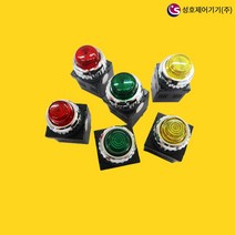 성호제어기기 SHPR-30P-1L 파이롯트 파일럿 램프 원형 표시등, 30P-1L(30파이 AC/DC110~125V), 빨강(RED), 1개