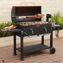[ENGWE] Meritcook BG023 가정용 상업용 대용량 캠핑화로대/다인 회식 야외 목탄 바비큐 그릴/정원 화원 숯불화로세트/BBQ 그릴, A.표준규격