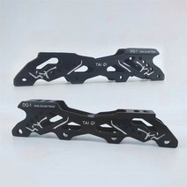 4x80mm 롤러 스케이트 프레임 알루미늄 합금 섀시 인라인 롤러 스케이트 슬라럼 슬라이드 스케이트 용 80 76mm 휠용 243mm 프레임, 다오치 243, 02 Daoqi 243