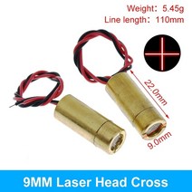 650nm 5mW 레드 포인트/라인/크로스 레이저 모듈 헤드 유리 렌즈 초점 조절 가능 다이오드 산업용 클래스, [03] 12MM Cross 3-5.0V