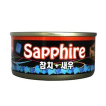 뱅갈 펫습식간식 고양이캔사료 참치새우