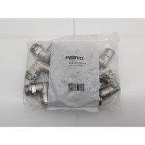 FESTO 피팅 L형 호스 ø12 연결구 1/2 Push-in L-fitting NPQH-L-G12-Q12-P10