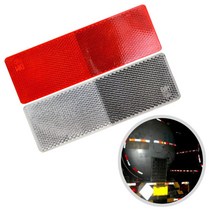 차량 화물 트럭 대형 버스 안전 스티커 반사판 야간 부착식 접착형 오토바이 자동차