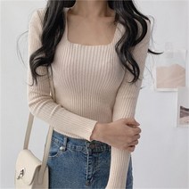 예블랑 스퀘어 티셔츠 7color TYW385