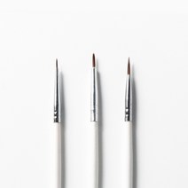 아크릴 세필붓 3종 미술 화방용품 민화 동양화 그리기, 0호
