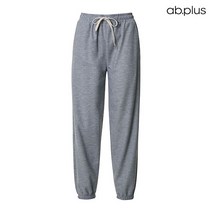 에이비플러스 ab.plus 리본끈 포인트 블럭 조거 팬츠 (LSY5MP33A)