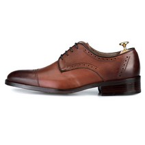 옥스포드 웨딩슈즈 추천 브라운 수제화 맞춤 구두_RFS542