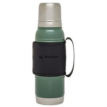 Stanley 스탠리 Quadvac Bottle 1.1QT 보온병, 1.1 QT, Hammertone Green