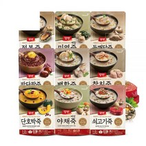 동원 양반 파우치죽 420g 9종 6개 골라담기 호박 야채 참치 쇠고기 밤단팥 백합 전복 미역 들깨닭, 8. 양반 백합미역 파우치죽 420g_2. 양반 버섯