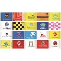 정규 골프장 깃발 / 골프장용 플래그 / 튜브형 / 색상 랜덤 발송 / 수출용 / 골프용품, 프리미엄깃발, 1개