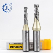 CNC라우터 CNC기계 합판재단기 Arden 복합 나선형 라우터 비트 카바이드 CNC 목공 밀링 커터 목재 더블 베니어 커팅 나이프 8mm 6mm, 1.4006208