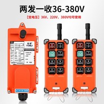 산업용 무선리모컨 우정 무선리모컨 F21-E1B 스카이카 스카이, 【범용 전압】2발 1회 36-380V