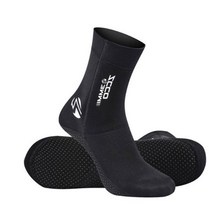 서핑 스킨스쿠버 네오플렌 3mm 부츠 양말 L, 블랙, 255~265mm