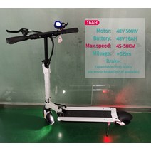 전기 전동 스쿠터 RUIM mini4 PRO 업그레이드 LD 허브 강력한 전동 스쿠터 스피드웨이 미니 프로 방수 버전, 01 48v16AHL Li-ionWhite