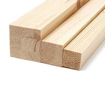 [셀프벨] 집성목 각재 각목 모음 레드파인, 1개, 30 x 30 x 약600mm