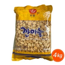 동보식품 깐마늘 절임 4kg 마늘장아찌 반찬, 1개