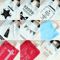 블레스팩 고급 손잡이 봉투 35x45+9(50매) 10가지 디자인, 바지