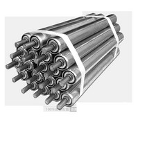 컨베이어 벨트 콘베어 로라 컨베어 롤러 부품 38mm, 직경38x튜브길이800x총길이850x축직경12